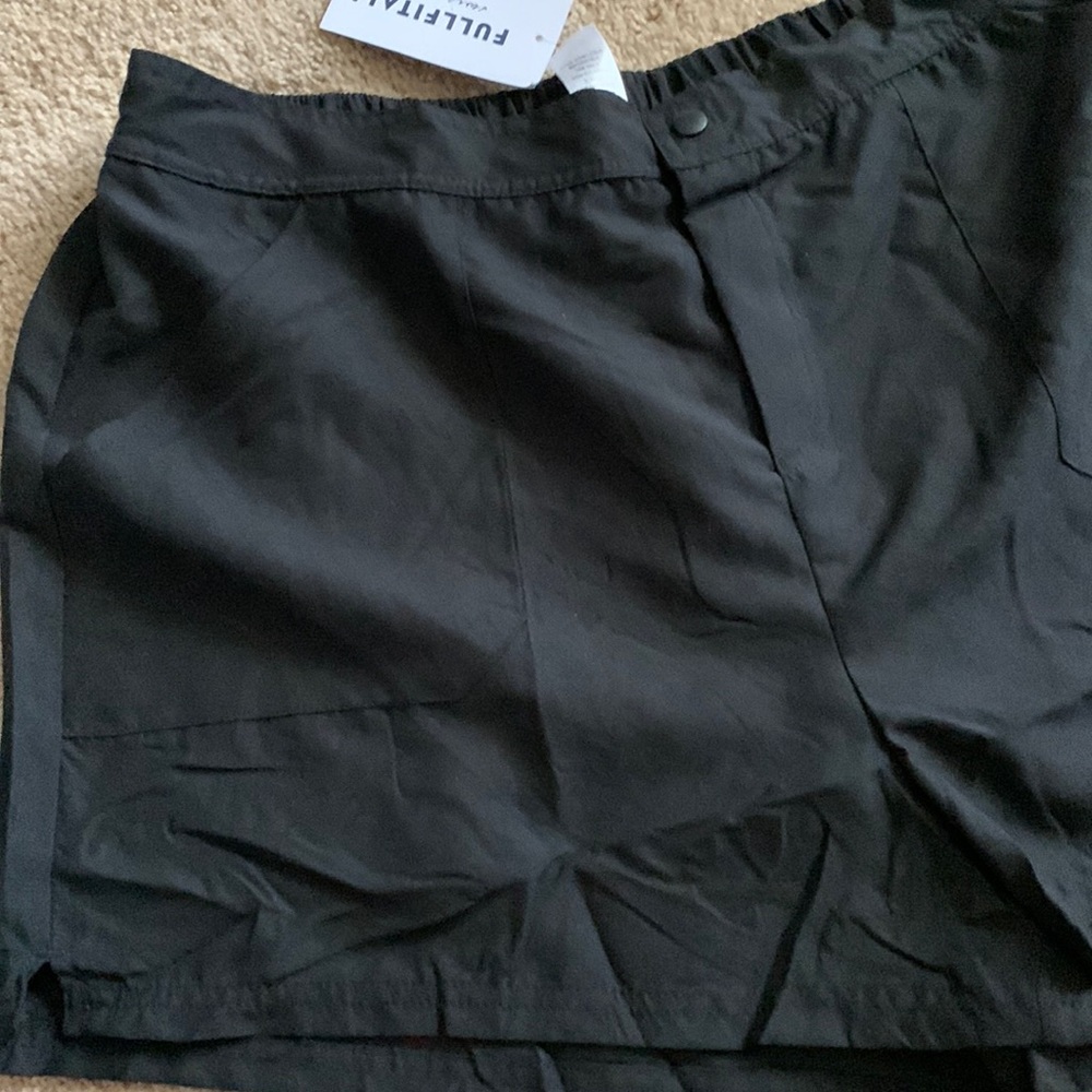 NWT FULLFITALL Black Swim Shorts/Board shorts
